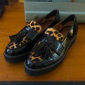 Leopard Cheetah Creeper Loafers